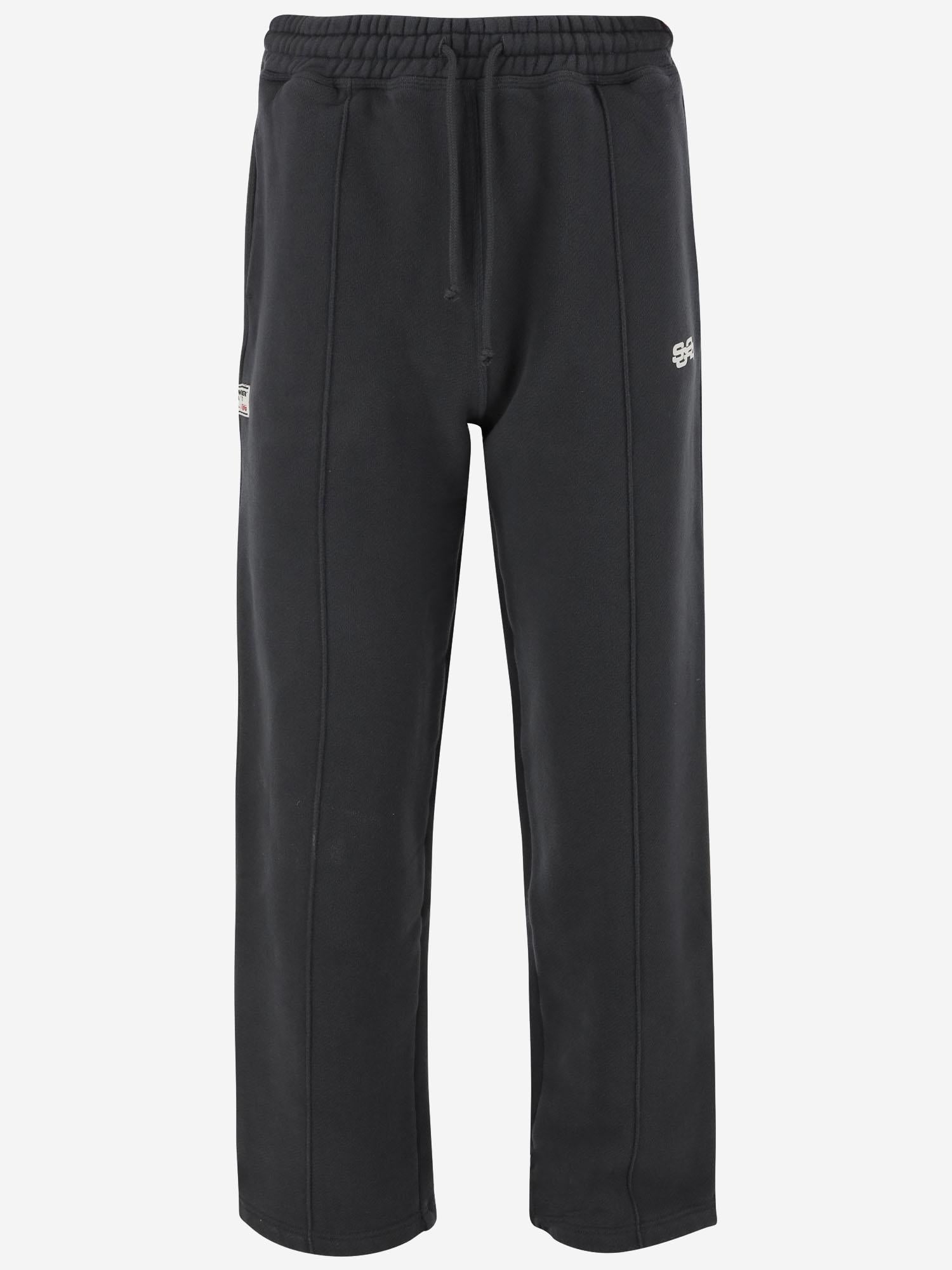 PANTALONI DA JOGGING IN COTONE SG2520104 JETBLACK SUMMER GAMES 
