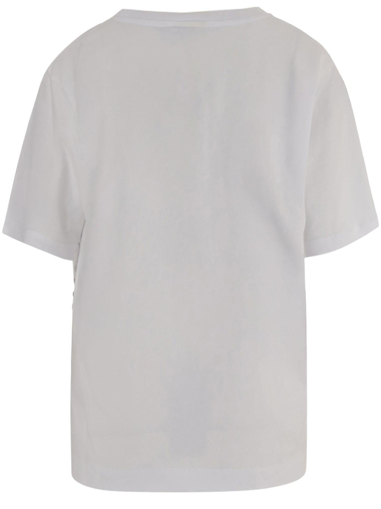 T-SHIRT IN COTONE CON BOTTONI DECORATIVI 011114 2603001 DRIES VAN NOTEN 