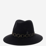FEDORA HENRIETTA IN FELTRO 1002091001 BLACK MAISON MICHEL 