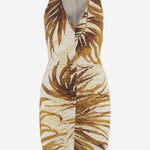 ABITO IN VISCOSA STRETCH CON STAMPA 80PAO9A7 JS560638 JUST CAVALLI 
