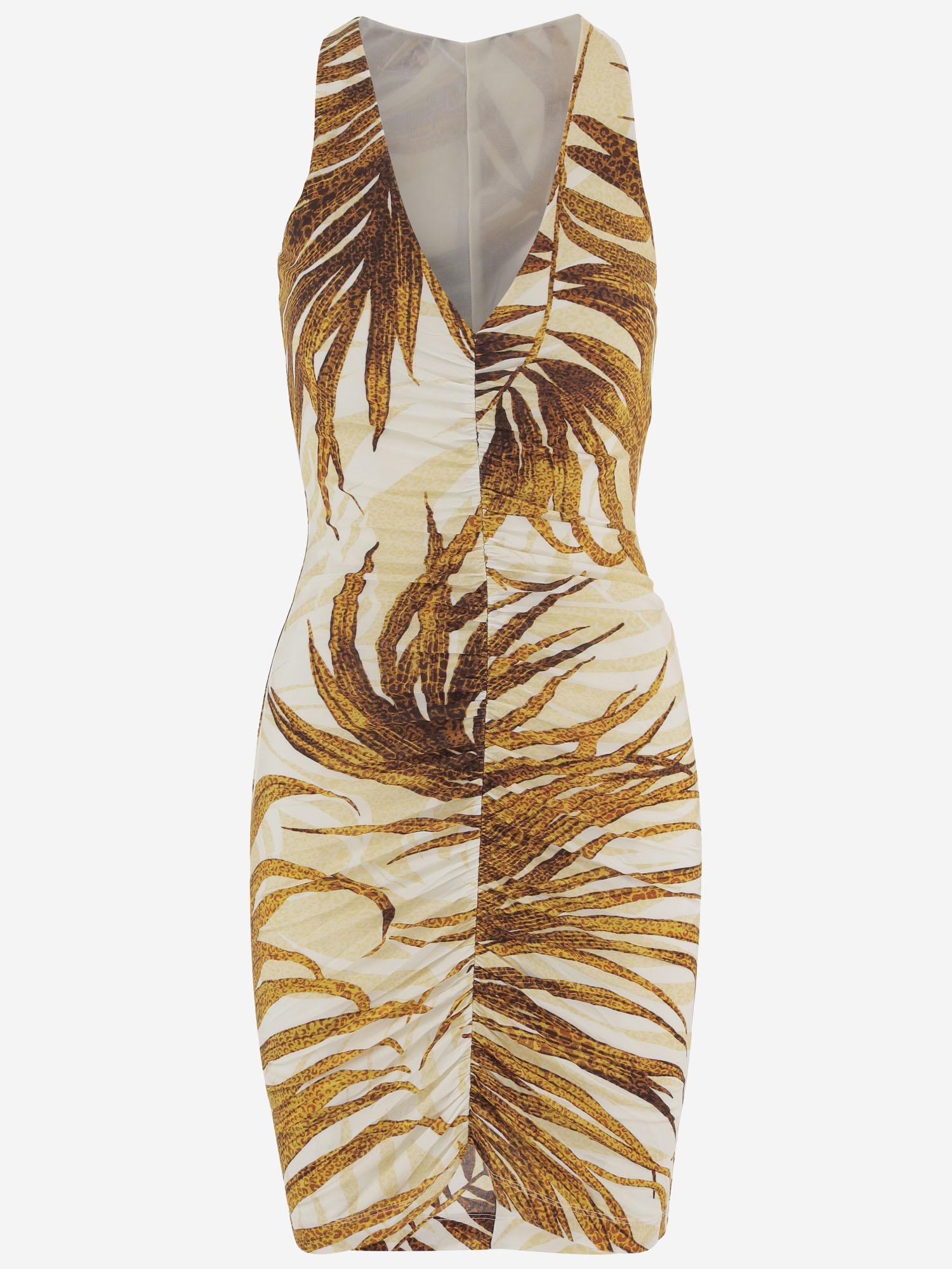 ABITO IN VISCOSA STRETCH CON STAMPA 80PAO9A7 JS560638 JUST CAVALLI 