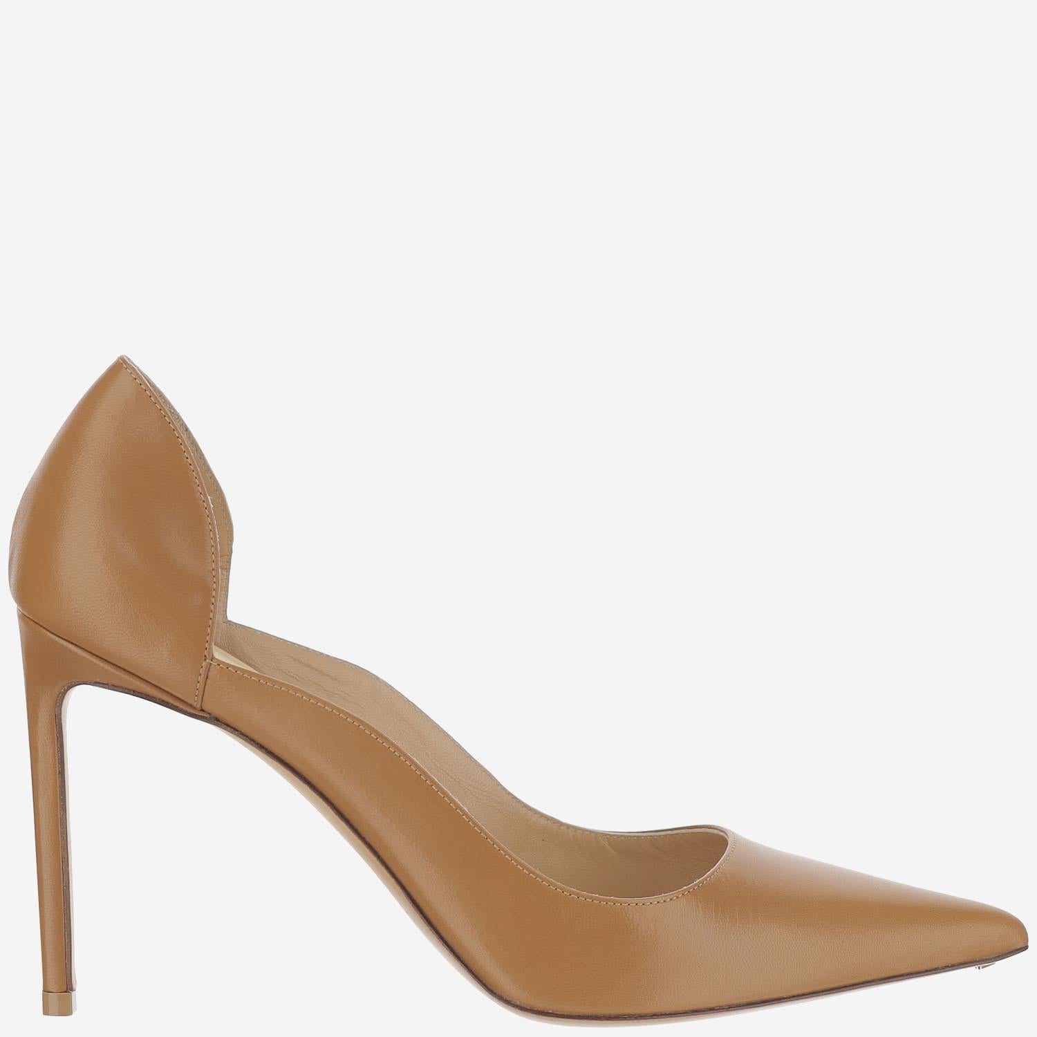 DÉCOLLETÉ IN PELLE R1P961 N200339 FRANCESCO RUSSO 