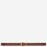 CINTURA IN PELLE CASSANDRE 554465 AAFOC2955 SAINT LAURENT 