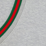 MAGLIA IN JERSEY DI COTONE CON WEB 847933 XJHIR1160 GUCCI 