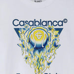 T-SHIRT IN COTONE CON LOGO WSP26JTS046 02 CASABLANCA 