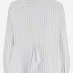 CAMICIA ASIMMETRICA DRAPPEGGIATA IN COTONE SH0386 PG1892023 JW ANDERSON 