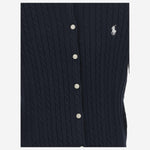CARDIGAN IN COTONE CON LOGO 313543047 011 POLO RALPH LAUREN KIDS 