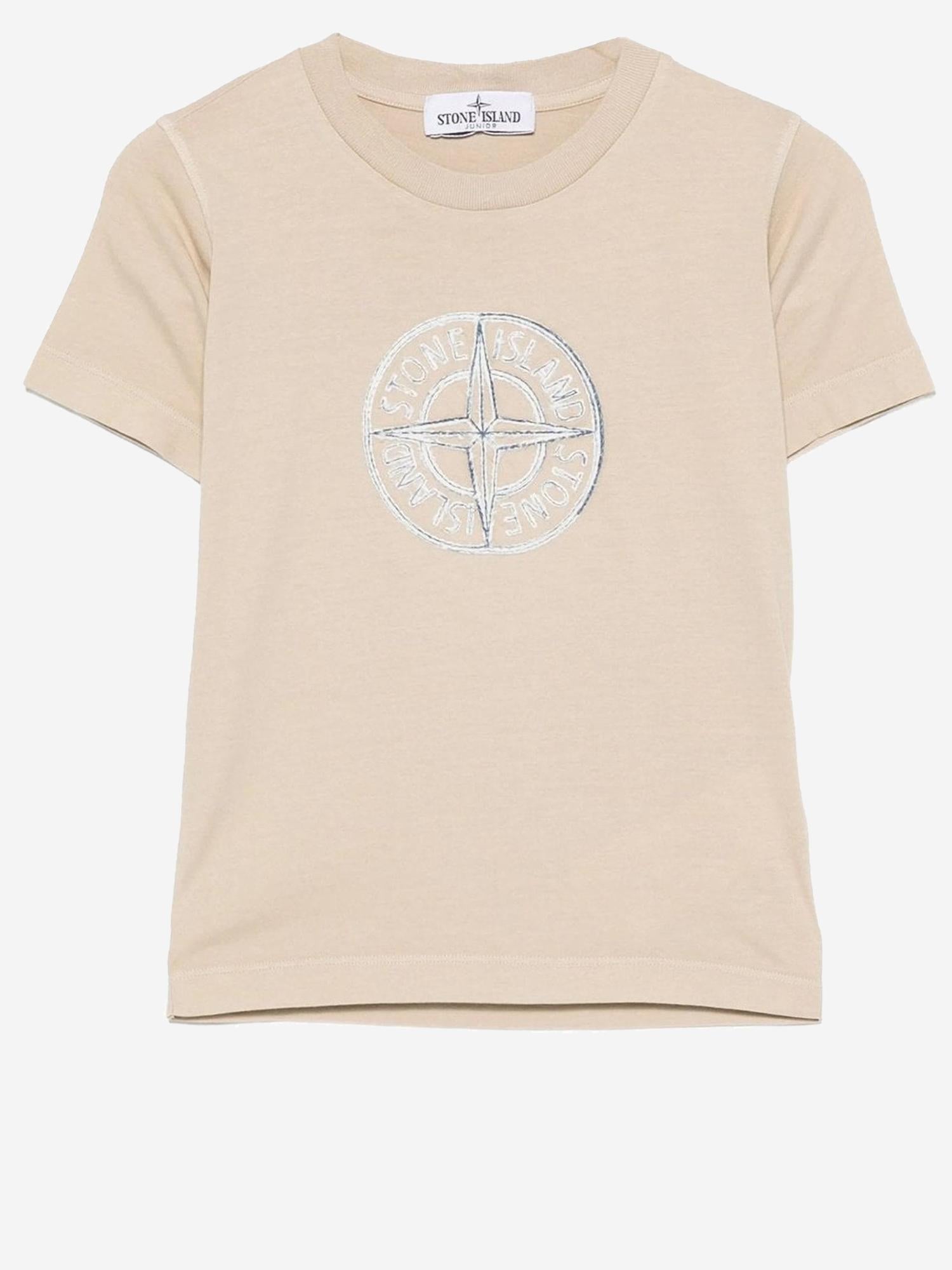 T-SHIRT IN COTONE CON LOGO 2100008 S0264V0095 STONE ISLAND KIDS 