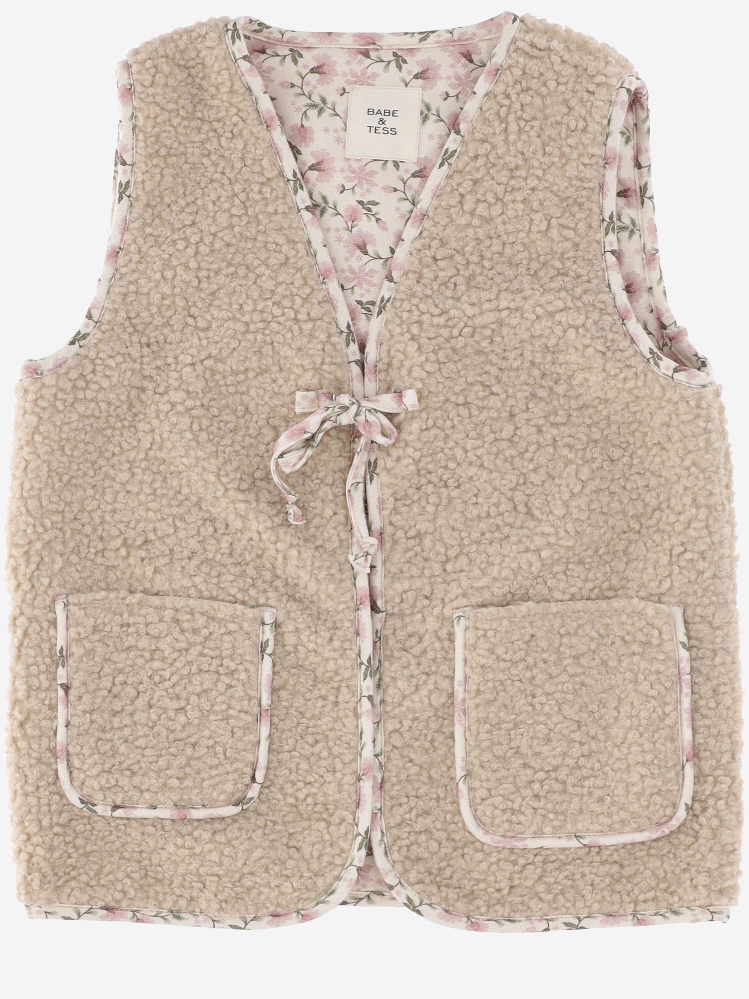 GILET IN PELLICCIA SINTETICA 16548060 231 BABE & TESS KIDS 