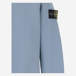 FELPA IN COTONE STRETCH CON LOGO 6100001 S0A20V004A STONE ISLAND KIDS 