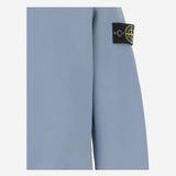 FELPA IN COTONE STRETCH CON LOGO 6100001 S0A20V004A STONE ISLAND KIDS 