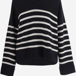 MAGLIONE A RIGHE  IN CASHMERE 26217022 1440 ALLUDE 