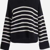 MAGLIONE A RIGHE  IN CASHMERE 26217022 1440 ALLUDE 