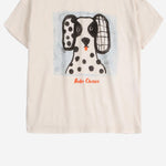 T-SHIRT IN COTONE CON LOGO B126AC009 WHITE BOBO CHOSES KIDS 