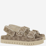Sandalo in tessuto GG 816630 FAD9F9753 GUCCI 