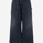JEANS IN DENIM DI COTONE S67KA0077 M30037961 MAISON MARGIELA 