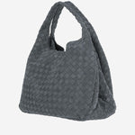 BORSA CAMPANA IN PELLE INTRECCIATA 844250 V6FQ04548 BOTTEGA VENETA 