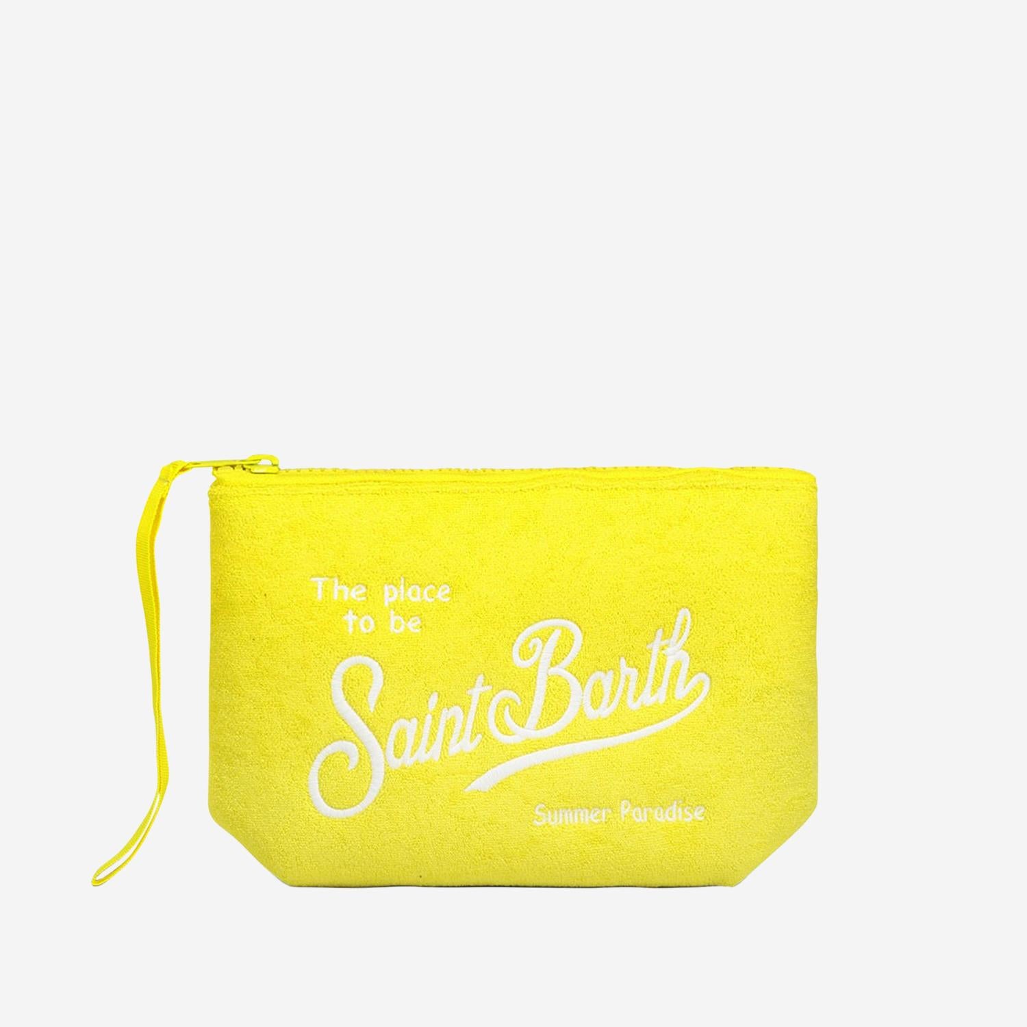 POCHETTE ALINE CON LOGO ALI0003 03032L MC2 SAINT BARTH 