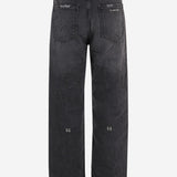 JEANS IN COTONE CON DETTAGLI VINTAGE B0030621 FA577P710 44 LABEL GROUP 