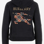FELPA IN COTONE CON LOGO 8110966 BLACK BURBERRY 