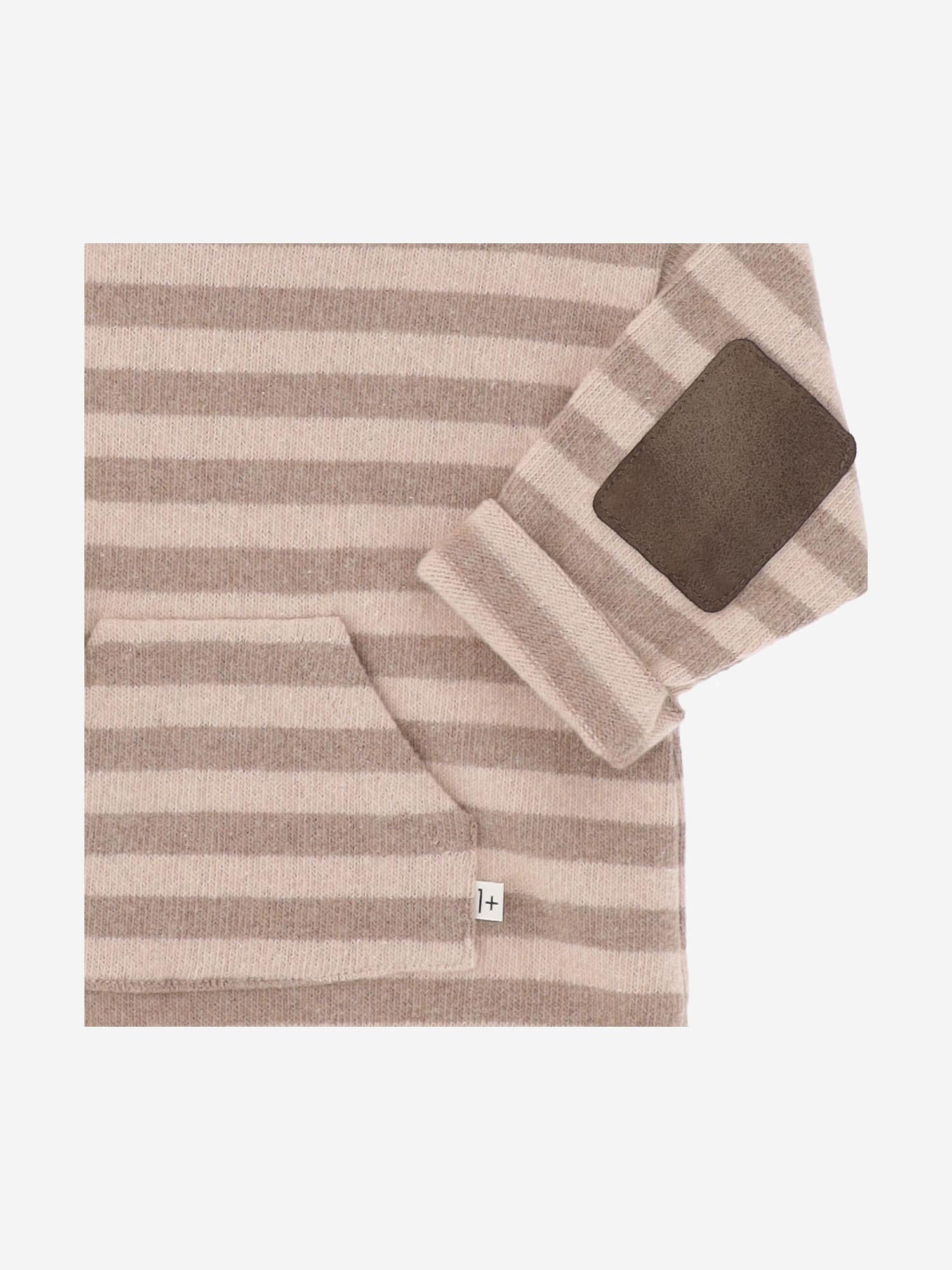 BODY IN MISTO COTONE STRETCH 25W162 NUDE 1+ IN THE FAMILY KIDS 