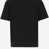T-SHIRT IN MISTO COTONE CON LOGO 5746984076 010 AND WANDER 