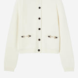 CARDIGAN IN LANA E CASHMERE 851977 XKEVK9051 GUCCI 