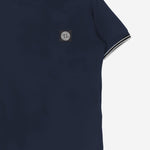 T-SHIRT IN COTONE STRETCH CON LOGO 2100001 S0018V0020 STONE ISLAND KIDS 