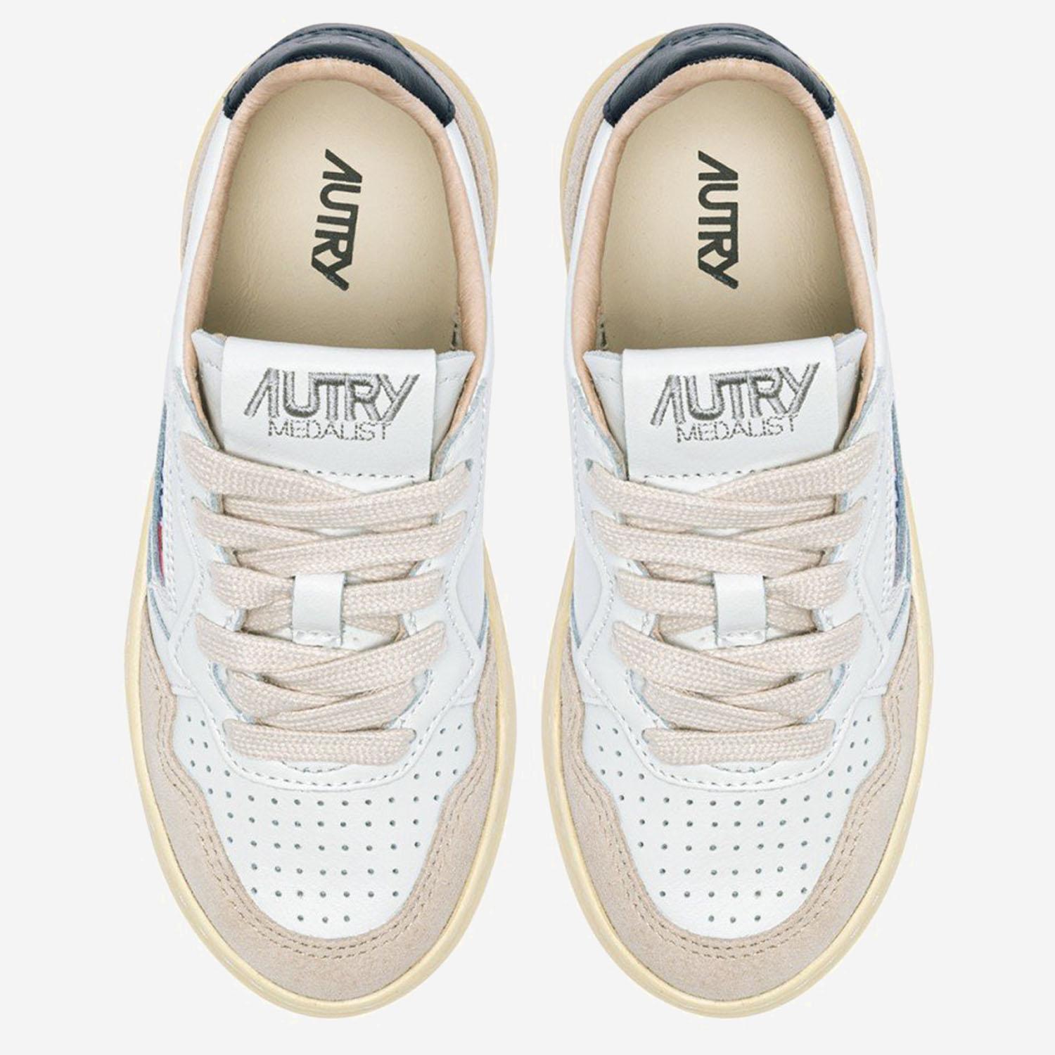 SNEAKERS MEDALIST LOW KULK FS06SUEDEFOURWHTSPACE AUTRY KIDS 