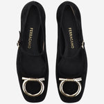 BALLERINE IN PELLE MARRY 001NEROAMARETTINERO SALVATORE FERRAGAMO 