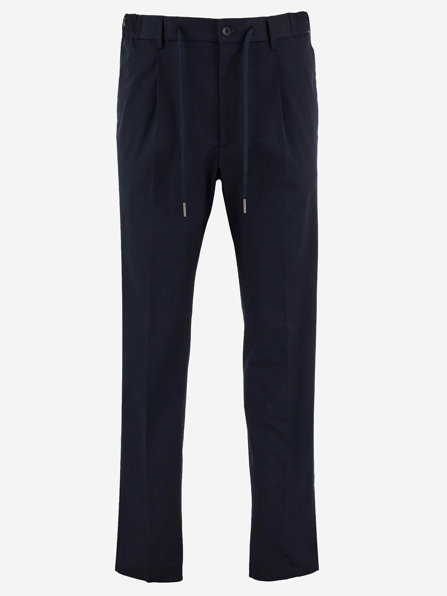 PANTALONI IN COTONE STRETCH PNEWMAN I70010B589 TAGLIATORE 