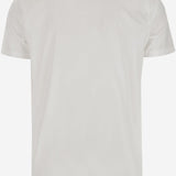 T-SHIRT IN COTONE CON STAMPA BSMCCTEDDY WHITE BLACK SCORE 
