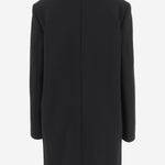 CAPPOTTO FENARIS IN LANA VERGINE 10611W2893 BLK THE ROW 