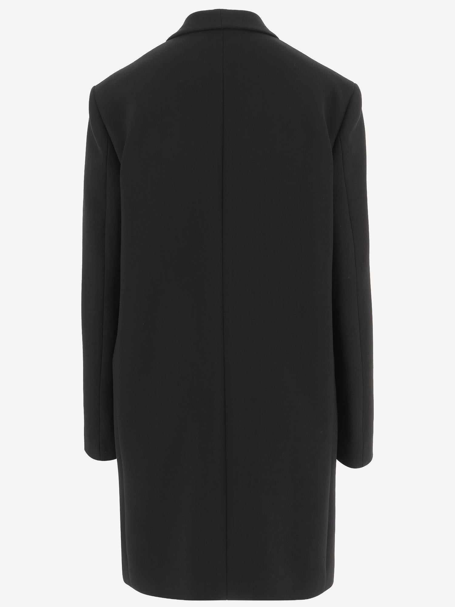 CAPPOTTO FENARIS IN LANA VERGINE 10611W2893 BLK THE ROW 