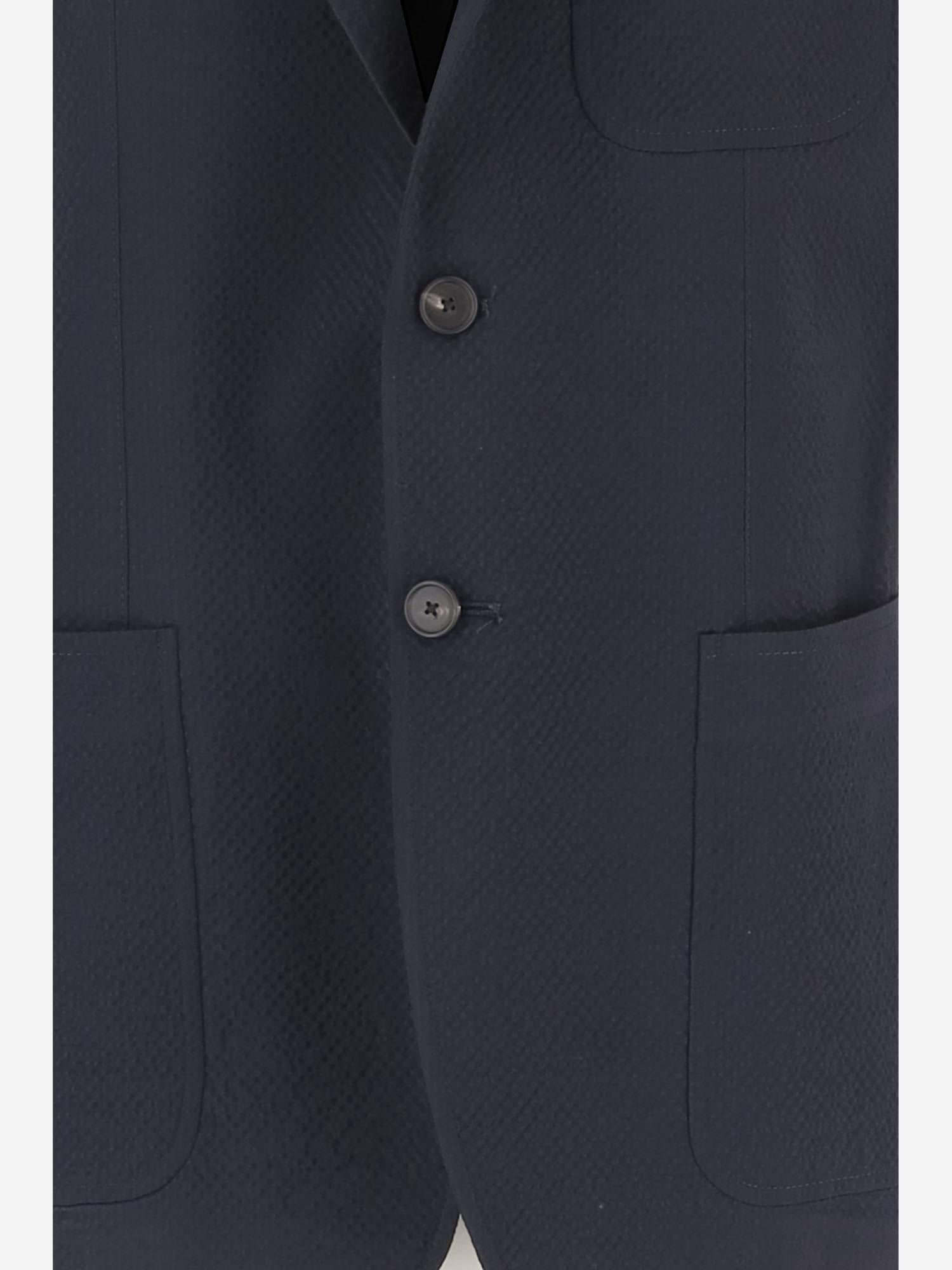 GIACCA MONOPETTO IN LANA STRETCH GTORRENT 550019B3405 TAGLIATORE 