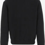 MAGLIONE IN MISTO COTONE RICAMATO A FORMA DI FUNGO MPF25KW1118 01 CASABLANCA 