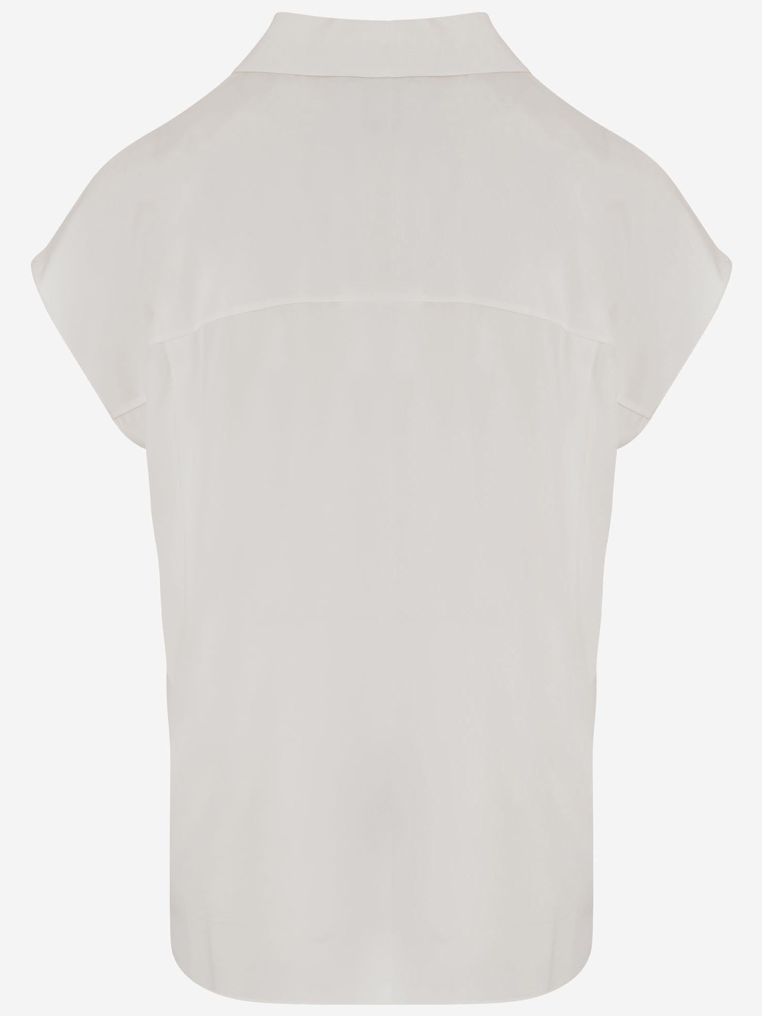 BLUSA IN SETA STRETCH V181613232 118CHK VINCE 