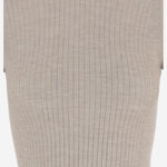 T-SHIRT a coste in misto cashmere S26670 0820 SASUPHI 