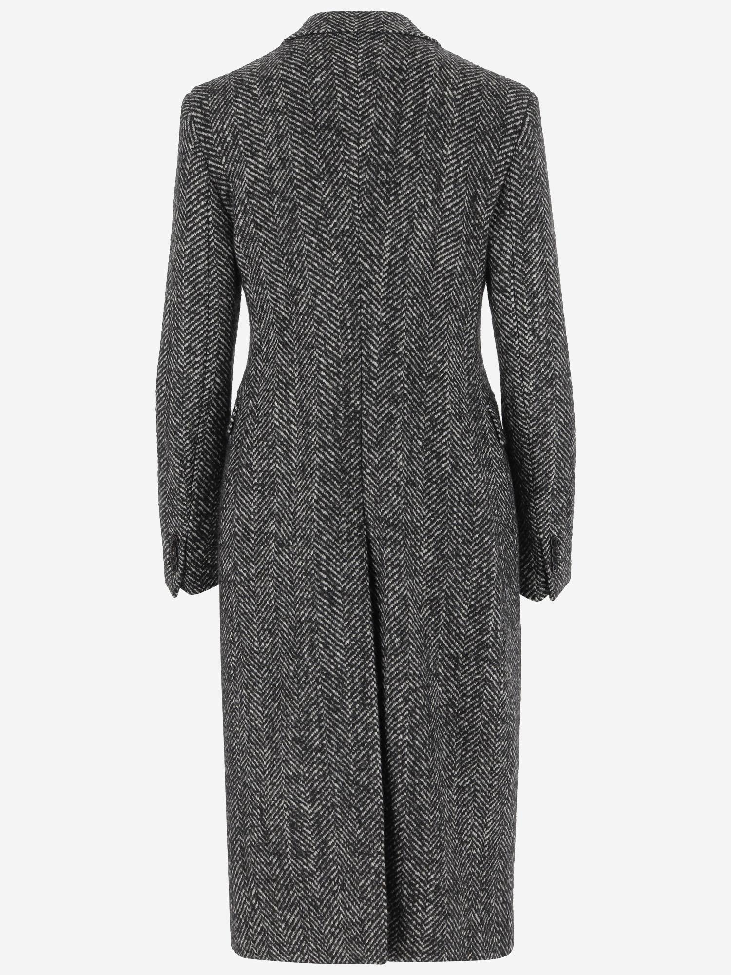CAPPOTTO DOPPIOPETTO IN MISTO LANA CMERYL 340218N645 TAGLIATORE 