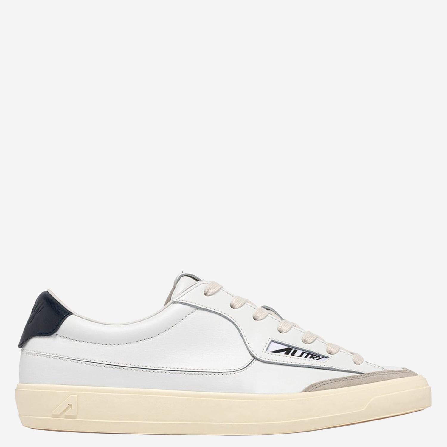 SNEAKERS WINDSCAPE LOW SCLMUK05 LEATSUEWHTSPACE AUTRY 