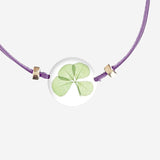 BRACCIALE TRIFOGLIO 143.3GF VIOLET CARRE DE TREFLES 