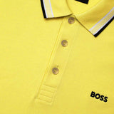 Polo in piqué di cotone con logo 50469055 739 HUGO BOSS 