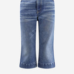 Jeans Capri a vita alta in denim CH26SDS03257 4A1 CHLOE 
