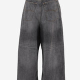 JEANS IN DENIM DI COTONE CON LOGO 872163 TUW561441 BALENCIAGA 