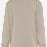 CAMICIA IN SETA STRETCH CON VOLANT DIANA T251210 HER SHIRT 