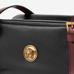 BORSA BOWLING EMBLÈME IN NAPPA 1024318 1A176962B0AJ VERSACE 