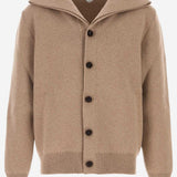 CARDIGAN IN LANA COMPATTA 804796 V4QJ02116 BOTTEGA VENETA 