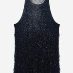 TOP IN JERSEY LUREX CON FRANGE GW003312 AF25439FB055 GIORGIO ARMANI 