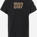 T-SHIRT IN COTONE CON LOGO TEDDY 8C00028 89AUO999 MONCLER 