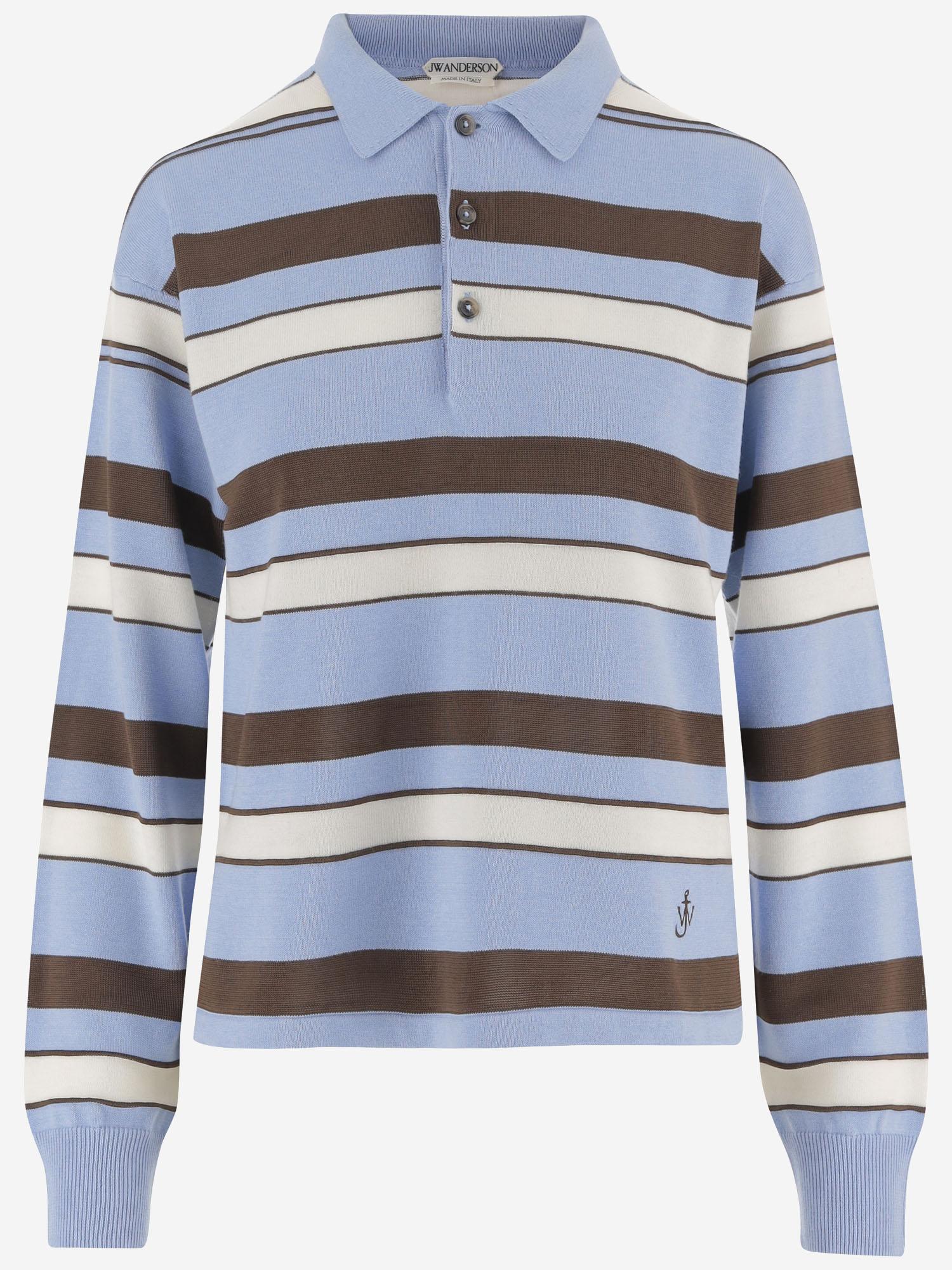 POLO IN MISTO COTONE KW1450 YN0457829 JW ANDERSON 